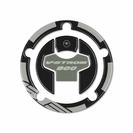 Tank cap protector motorbike 3D sticker compatible with Suzuki V-Strom 800SE