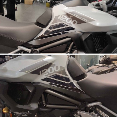                             3D πλευρικά προστατευτικά συμβατά με Triumph Tiger 1200 Rally pro 2021-2025
                          
