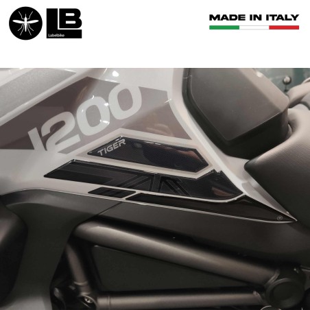 Protections latérales 3D compatibles avec Triumph Tiger 1200 Rally pro 2021-2025