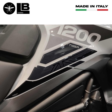Protections latérales 3D compatibles avec Triumph Tiger 1200 Rally pro 2021-2025