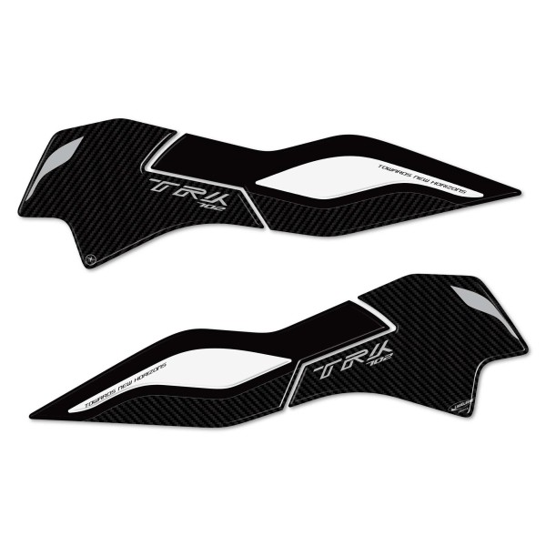 Protectores laterales de depósito 3D pegatinas moto compatible con Benelli TRK 702