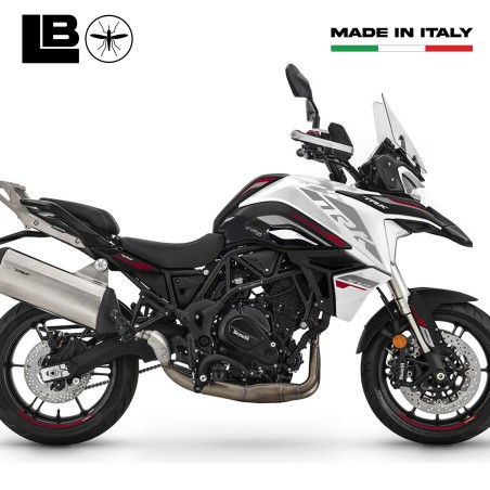 Protectores laterales de depósito 3D pegatinas moto compatible con Benelli TRK 702