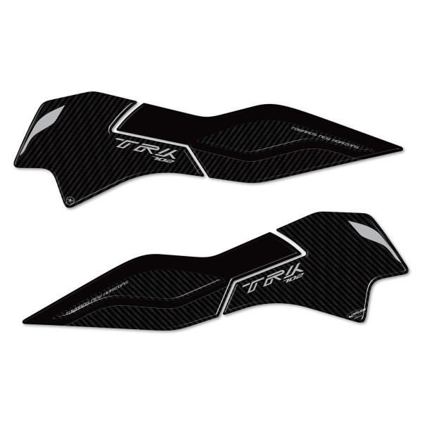 Protections latérales de réservoir 3D autocollants moto compatibles avec Benelli TRK 702