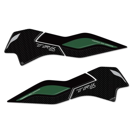 Protectores laterales de depósito 3D adhesivos moto compatible con Benelli TRK 702