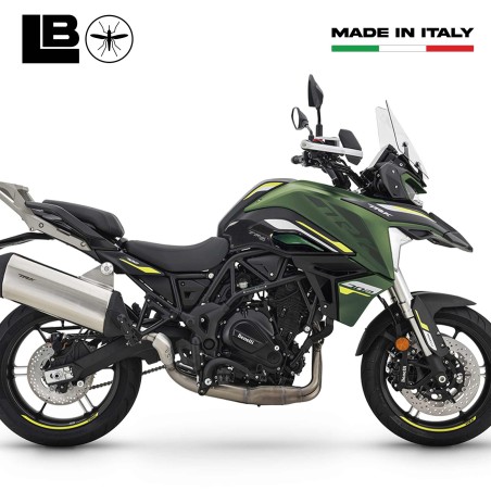 Protectores laterales de depósito 3D adhesivos moto compatible con Benelli TRK 702