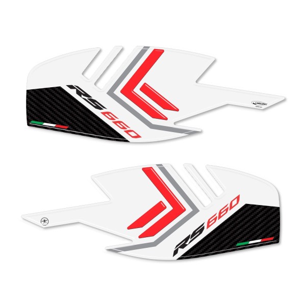 Tank side guards compatible with Aprilia RS 660 Extrema 2023-25