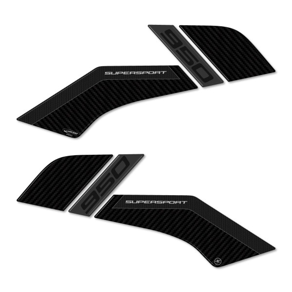 Tank side protectors compatible with Ducati Supersport 950 2021-2024