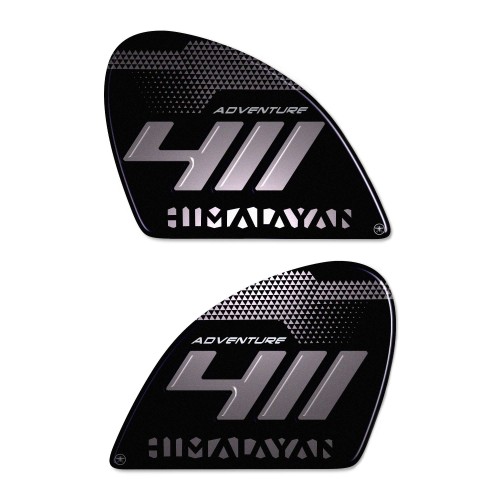 Motorbike side tank protectors compatible with Royal Enfield Himalayan 411 2