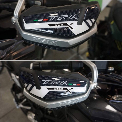                             Προστασίες Προστατευτικά προστατευτικά μοτοσικλέτας 3D αυτοκόλλητα ρητίνης συμβατά με Benelli TRK 502 X
                          