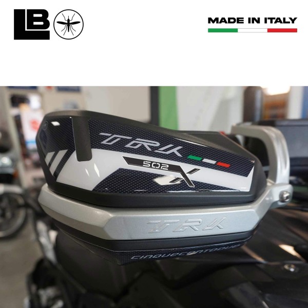 Protections Handguards motorbike 3D resin stickers compatible with Benelli TRK 502 X