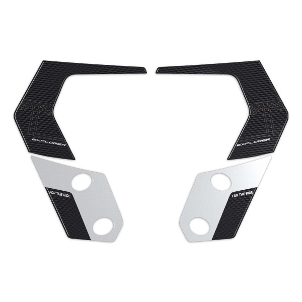 Protections de tige de selle 3D compatibles avec Triumph Tiger 1200 Rally Explorer 2023-5