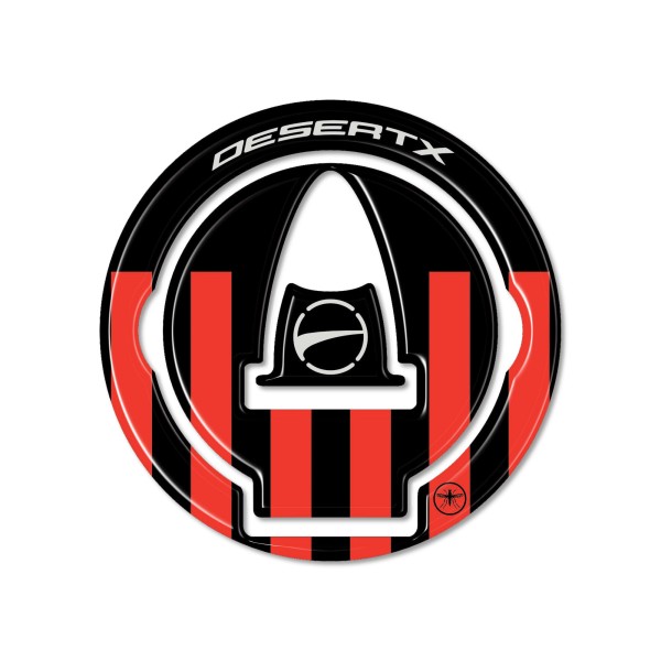 Protection de bouchon de réservoir moto autocollant 3D compatible avec Ducati DesertX 2023-5
