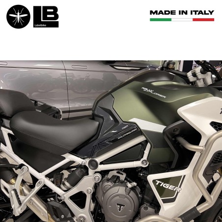 3D side protectors compatible with Triumph Tiger 1200 Rally Explorer 2023-25