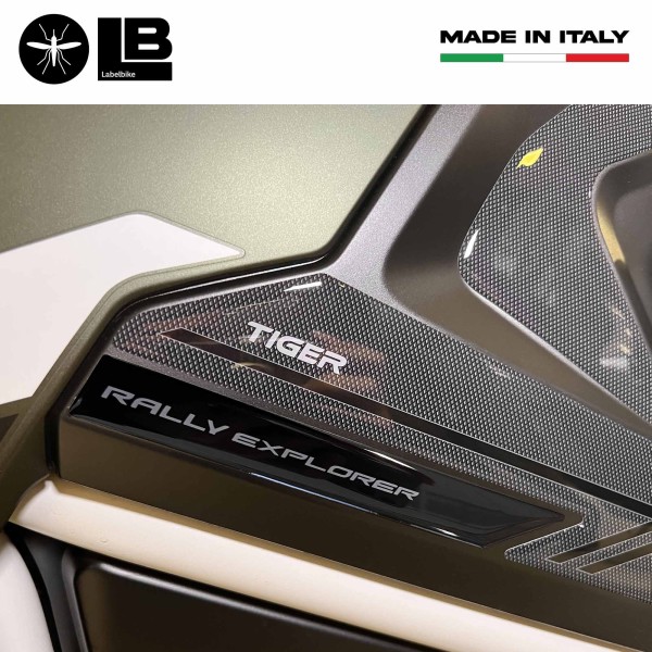 Protections latérales 3D compatibles avec Triumph Tiger 1200 Rally Explorer 2023-25