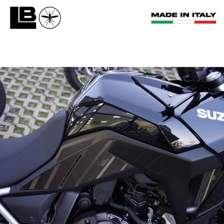 Protectores de asiento de moto Pegatinas 3D compatibles con Suzuki V-Strom 800SE