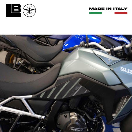 Protectores de asiento de moto Pegatinas 3D compatibles con Suzuki V-Strom 800SE