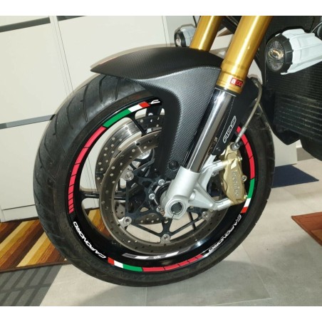 ADHESIVE LINES FOR 17" MOTORRAD-FELGEN kompatibel APRILIA CAPONORD 1200 2013-2016