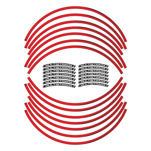 Jantes moto 17-19 compatibles Ducati Multistrada 950 v2 à partir de 2017