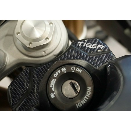 Protector de gel 3D para la zona de las llaves de la moto Triumph Tiger 900 compatible con GT-Rally