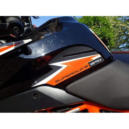SEITENWANDSCHUTZ 3D Aufkleber kompatibel MOTO KTM 1290 SUPER DUKE GT