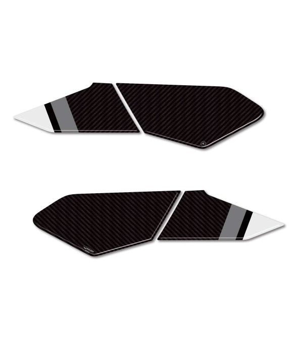 Protections latérales sous le réservoir de la moto Stickers 3D compatibles avec BMW R1300GS