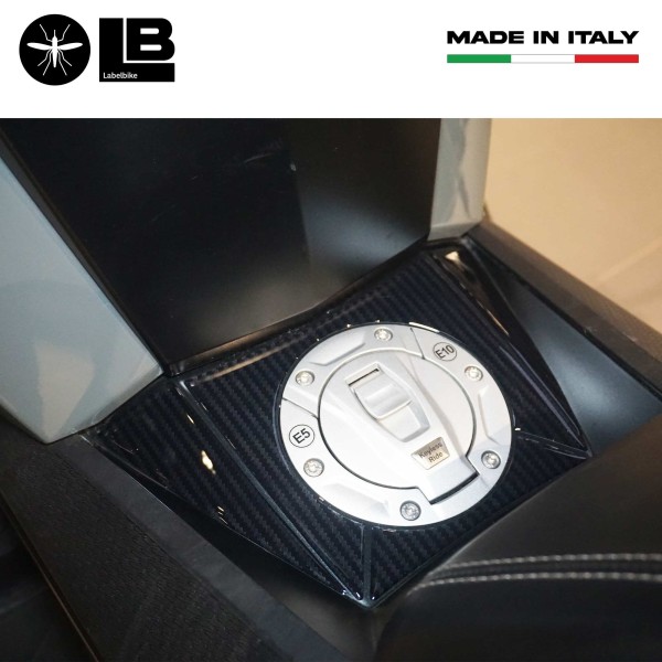 Protectores de reposapiés central adhesivos de resina de gel 3D compatibles con BMW C400GT