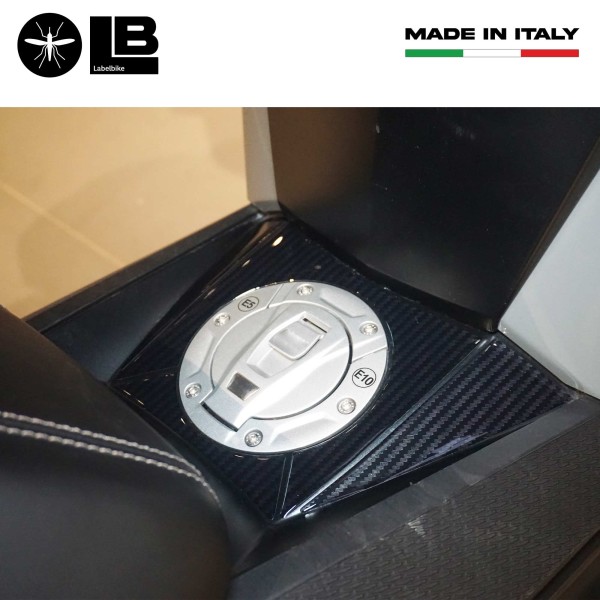 3D gel resin adhesive centre footrest protectors compatible with BMW C400GT