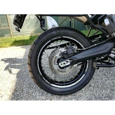 Adhesive strips 17-21 x motorbike wheels compatible Triumph Tiger 800 XCx 2018-2020