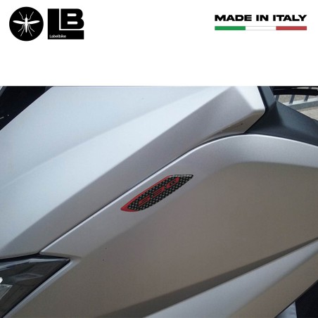 GEL ADHESIVE 3D καθρέφτες ERGAL συμβατά καπάκια για YAMAHA TMAX 530 SCOOTER