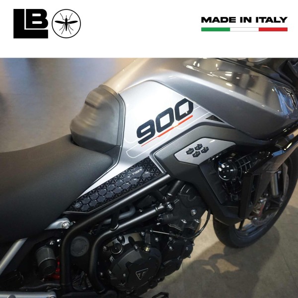 Protections latérales moto 3D Stickers compatibles avec Triumph Tiger 900 2024-2025
