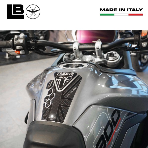 Sticker 3D Tank Guard HIGH compatible avec la moto Triumph Tiger 900 GT PRO