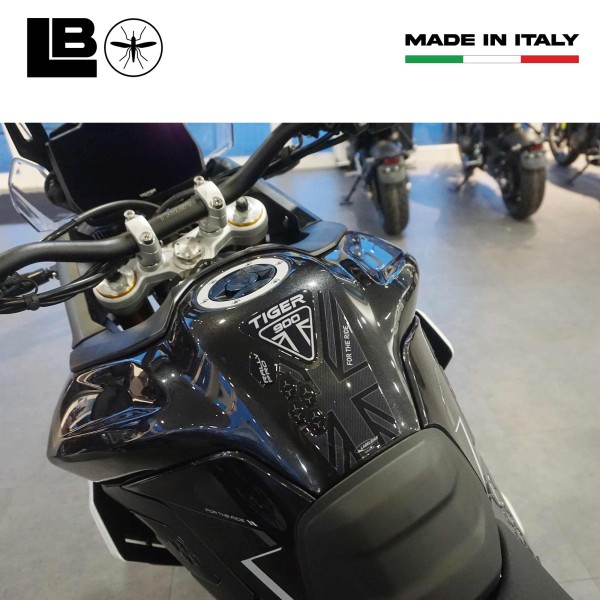 Hoch Tankpad Aufkleber kompatibel mit Triumph Tiger 900 RALLY PRO Motorrad