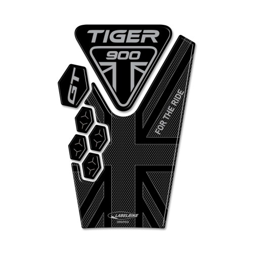 Adhesivo para el depósito alto de la moto Triumph Tiger 900 GT Compatible 2