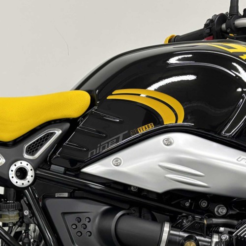 Stickers 3D Motorcycle side tank protectors compatible with BMW R nineT