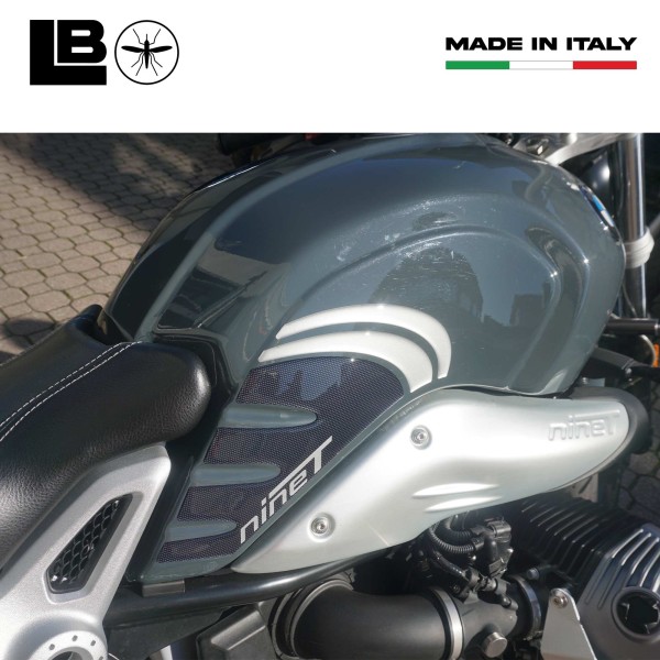 Stickers 3D Motorcycle side tank protectors compatible with BMW R nineT