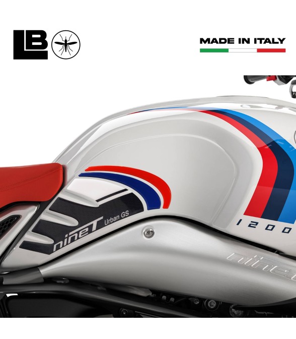 Aufkleber 3D Motorrad Seitentankschützer kompatibel mit BMW R nineT