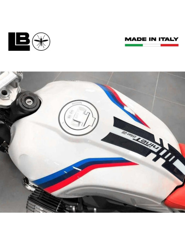 Protector de depósito 3D adhesivo para moto compatible con BMW R nineT