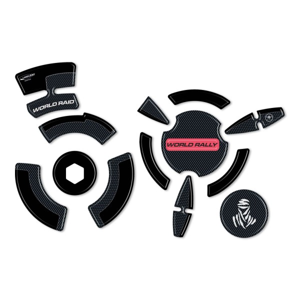 Pegatinas protectoras de cárter 3D compatibles con Yamaha Tenere 700 World Rally