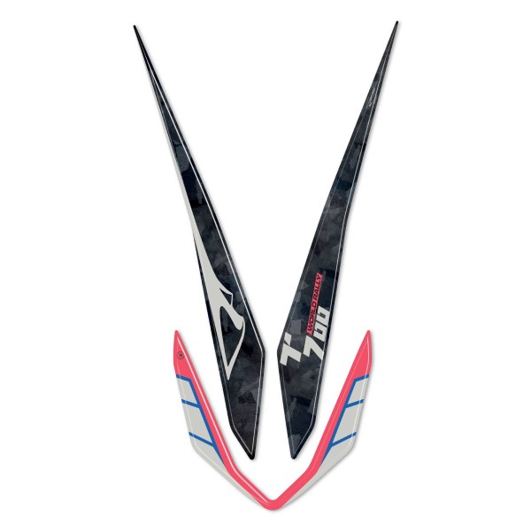 Sticker 3D Motorcycle High Mudguard compatible with Yamaha Tenere 700 World Rally