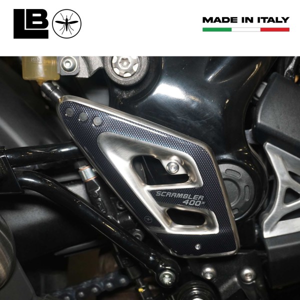 Pegatinas 3D Protectores de talón de moto compatibles con Triumph Scrambler 400 X