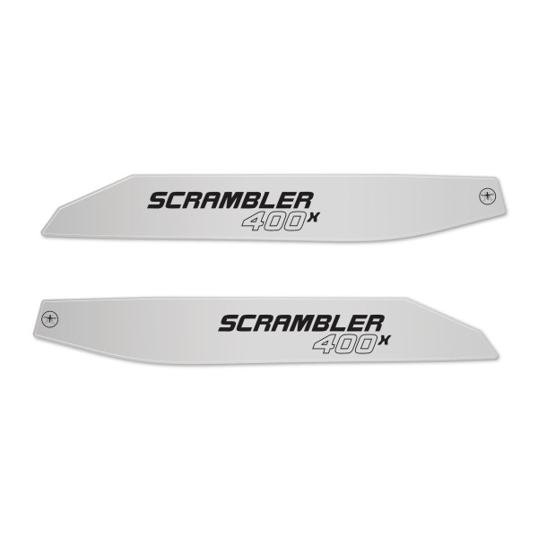 Stickers 3D Protège-mains moto compatible avec Triumph Scrambler 400 X