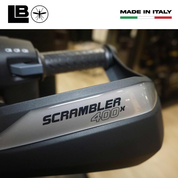 Pegatinas 3D Guardamanos moto compatible con Triumph Scrambler 400 X