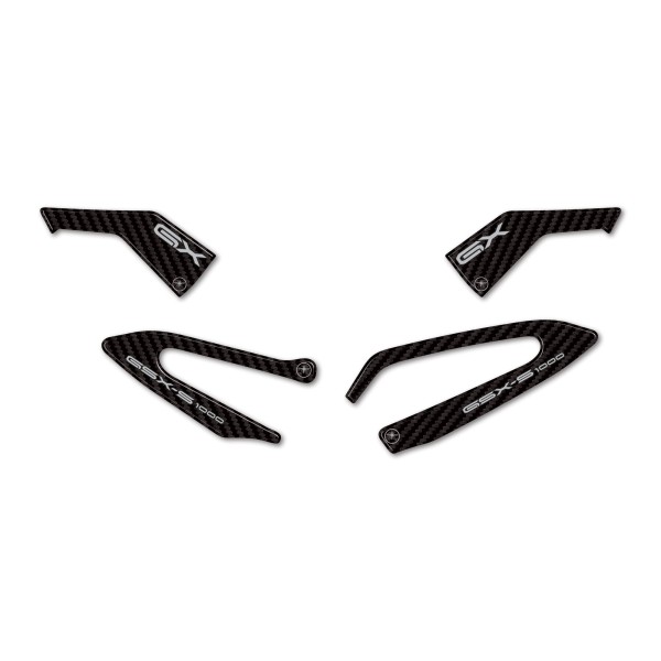 Stickers 3D Motorcycle Heel Protectors compatible with Suzuki GSX-S1000GX 2024-25