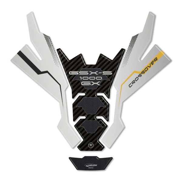 Protector de depósito adhesivo 3D para moto compatible con Suzuki GSX-S1000GX 2024