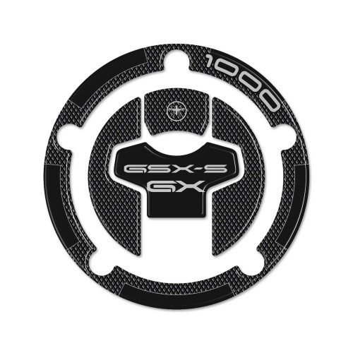 Protecteur de bouchon de réservoir 3D adhésif compatible avec Suzuki GSX-S1000GX 2024-5 2