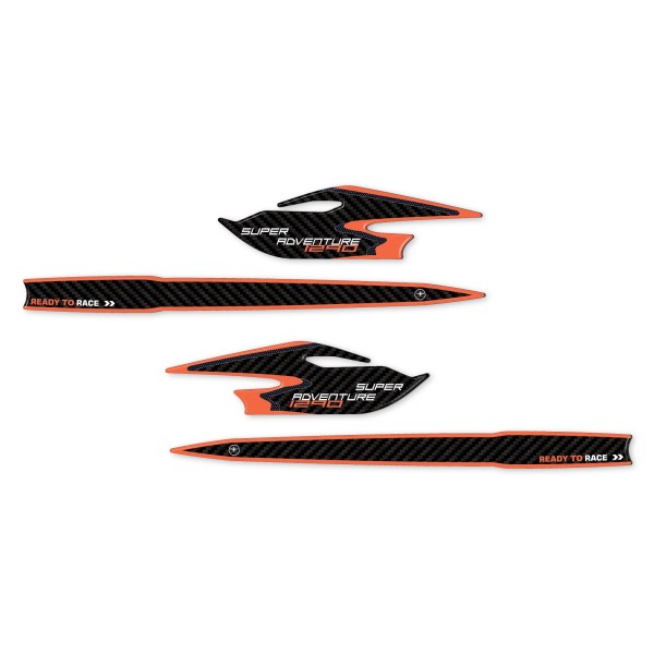 Pegatinas guardamanos 3D compatibles con KTM 1290 Super Adventure S y R 2021-2024
