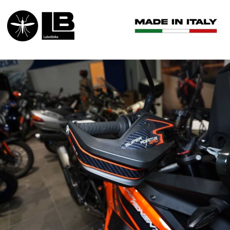3D handguard stickers compatible with KTM 1290 Super Adventure S and R 2021-2024