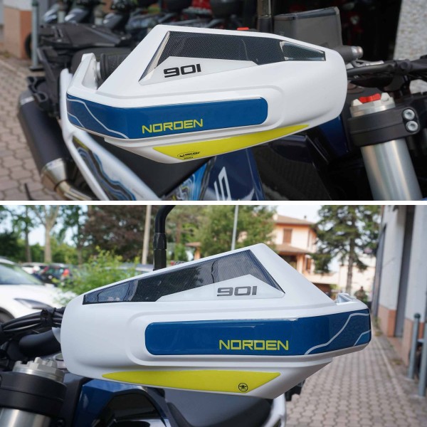 3D Aufkleber Handschützer Motorrad kompatibel mit Husqvarna Norden 901 2023-25