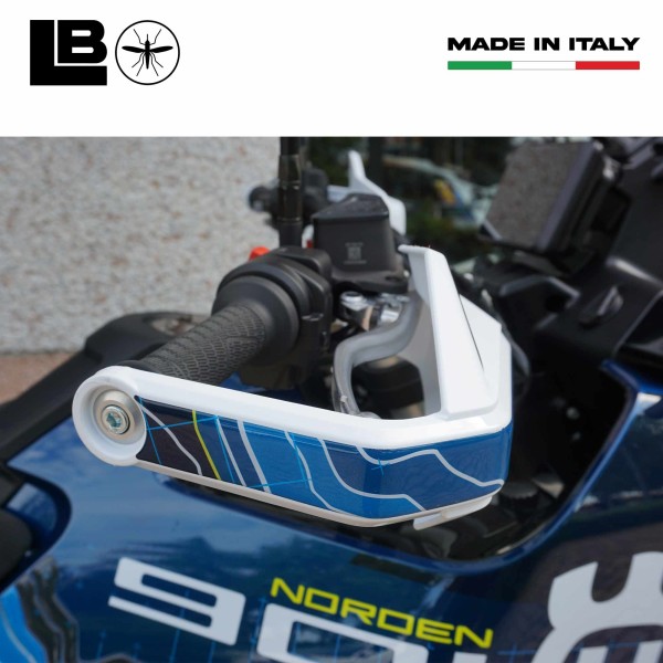 Stickers 3D Protège-mains moto compatible avec Husqvarna Norden 901 2023-25