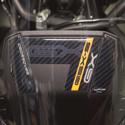 Adhesive Gel 3D Motorcycle Dashboard Protector compatible with Suzuki GSX-S1000GX